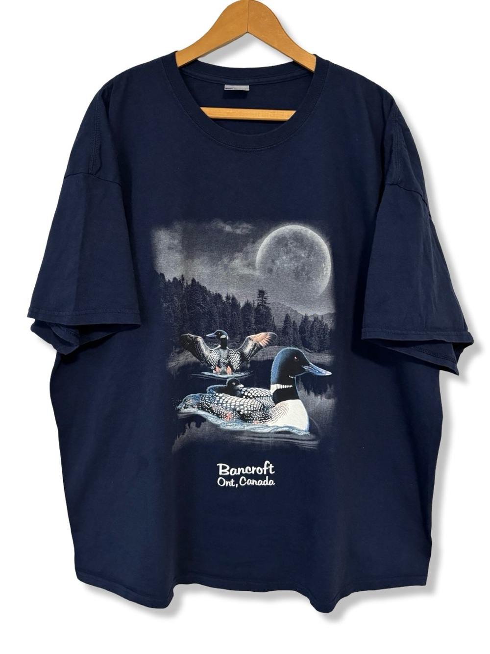 Vintage Bancroft Ontario Loon Graphic T-Shirt